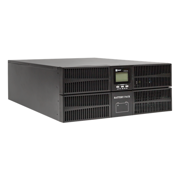 источник бесперебойного питания двойн. преобразования e-power sw900g4 10000в.а/10кв 1ф для монтажа в стойку 230в с акб 16х12в 9а.ч ekf sw901g4-rt-b от BTSprom.by
