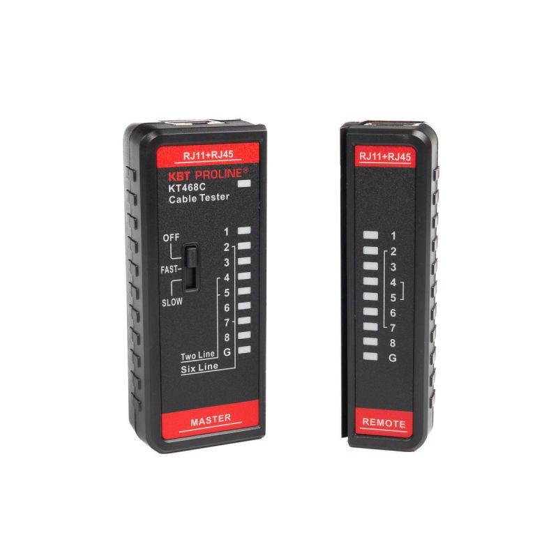  LAN-тестер кабельный KT 468C PROLINE КВТ 88552 фото в каталоге от BTSprom.by