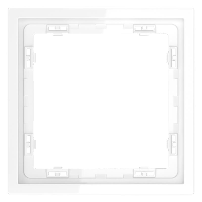 рамка 1-м s70 пластик. бел. глянцевый voltum vls100101 от BTSprom.by