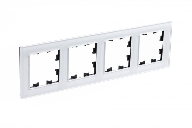 рамка 4-м atlasdesign nature стекло бел. se atn320104 от BTSprom.by