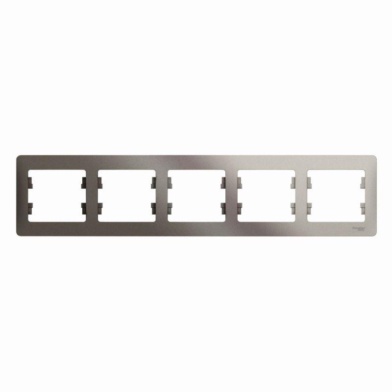 рамка 5-м glossa горизонт. платина se gsl001205 от BTSprom.by