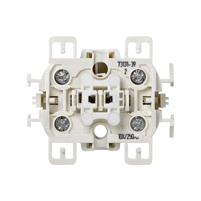 выключатель 1-кл. 2п сп simon 73 loft 10а ip20 250в механизм simon 73131-39 от BTSprom.by