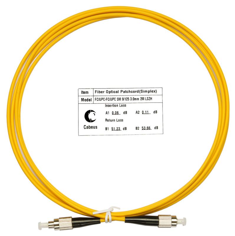 шнур оптический fop(s)-9-fc-fc-2m simplex fc-fc 9/125 sm 2м lszh cabeus 7495c от BTSprom.by