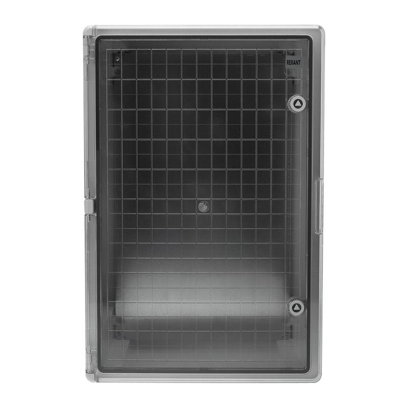  Корпус ЩМПп 600х400х200 УХЛ1 IP65 с прозр. дверцей и монтажн. панелью АБС пластик. Rexant 11-0417 фото в каталоге от BTSprom.by