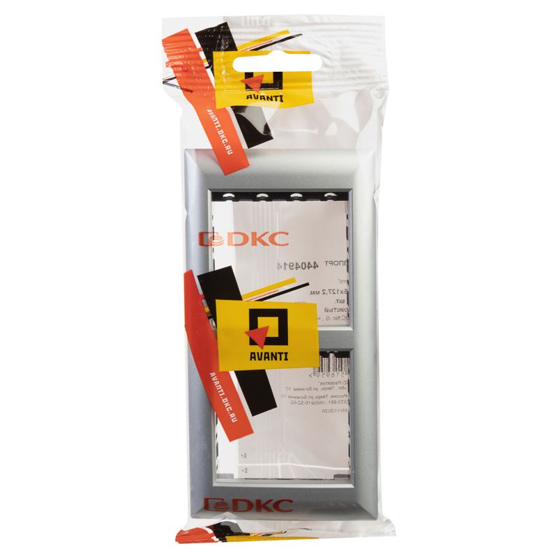  Рамка-суппорт 4мод. Avanti для "In-liner Front" серебр. металлик DKC 4404914 фото в каталоге от BTSprom.by