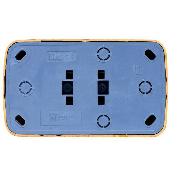  Розетка 2-м ОП Минск 10А IP20 без заземл. свет. дерево EKF EGR10-102-30 фото в каталоге от BTSprom.by