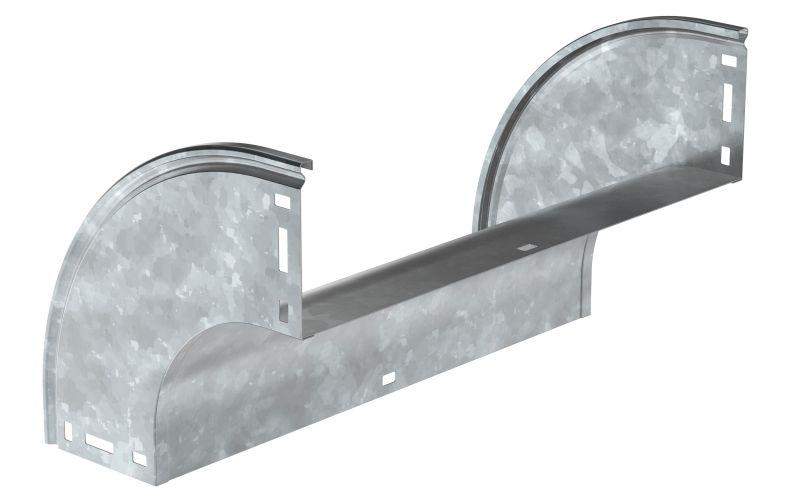 Угол для лотка плавный 90град. 600х100 В20 ESCA В20 ESCA HDZ IEK CPV41-0-90-100-600-HDZ от BTSprom.by