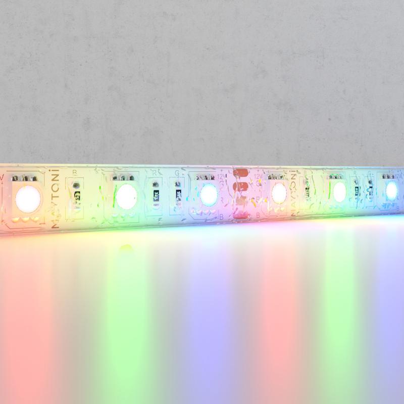 лента светодиодная 12в 5050 14.4вт/м rgb ip65 (уп.5м) maytoni 10135 от BTSprom.by