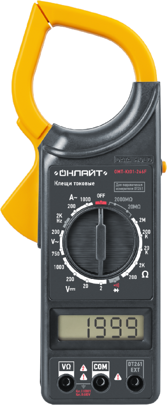 клещи токовые 82 979 omt-kt01-266f онлайт 82979 от BTSprom.by