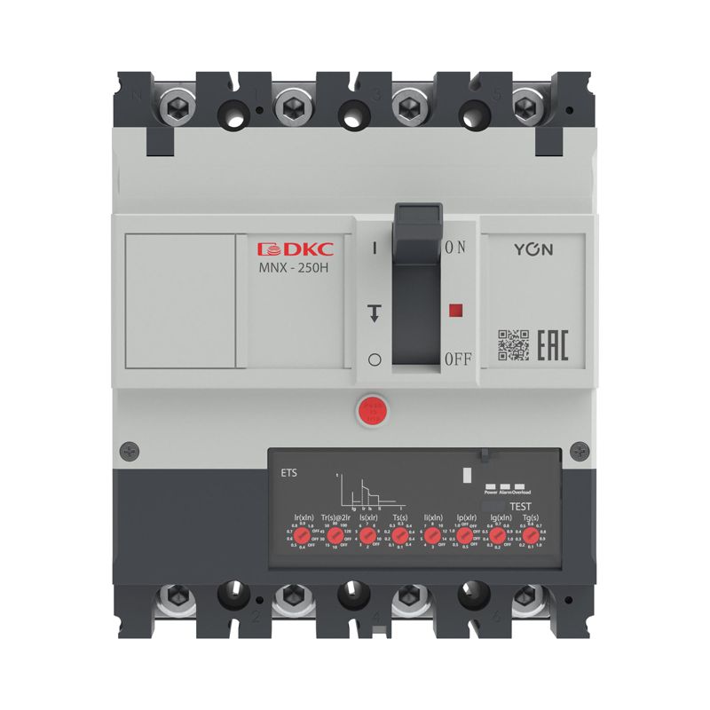  Выключатель автоматический 4P 100А 150кА pro MNX250H при AC415V расцепитель ETS YON MNX250H4PETS0100 фото в каталоге от BTSprom.by
