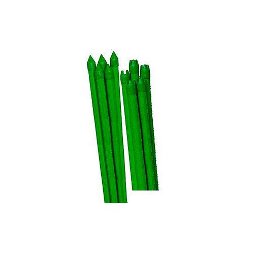 поддержка для растений 150см d8мм бамбук метал. в пластике (уп.5шт) green apple б0010274 от BTSprom.by
