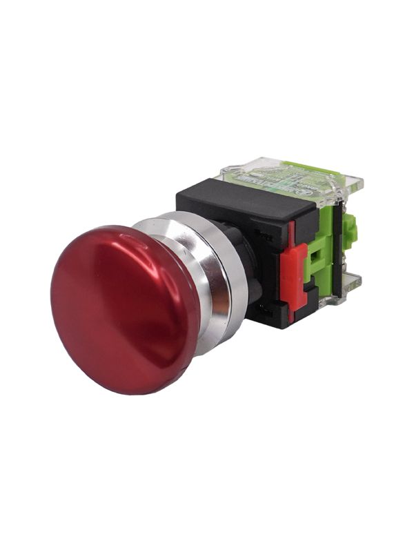 выключатель кнопочный вк30-m11mb/r/p 1но+1нз гриб без фиксации 40мм d30мм ip65 красн. электротехник et086977 от BTSprom.by