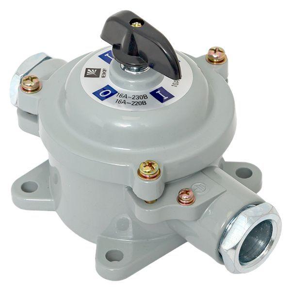  Выключатель пакетный 1-кл. 16А IP56 ПВ2-16 М1 сил. сер. EKF pv-2-16-5 фото в каталоге от BTSprom.by