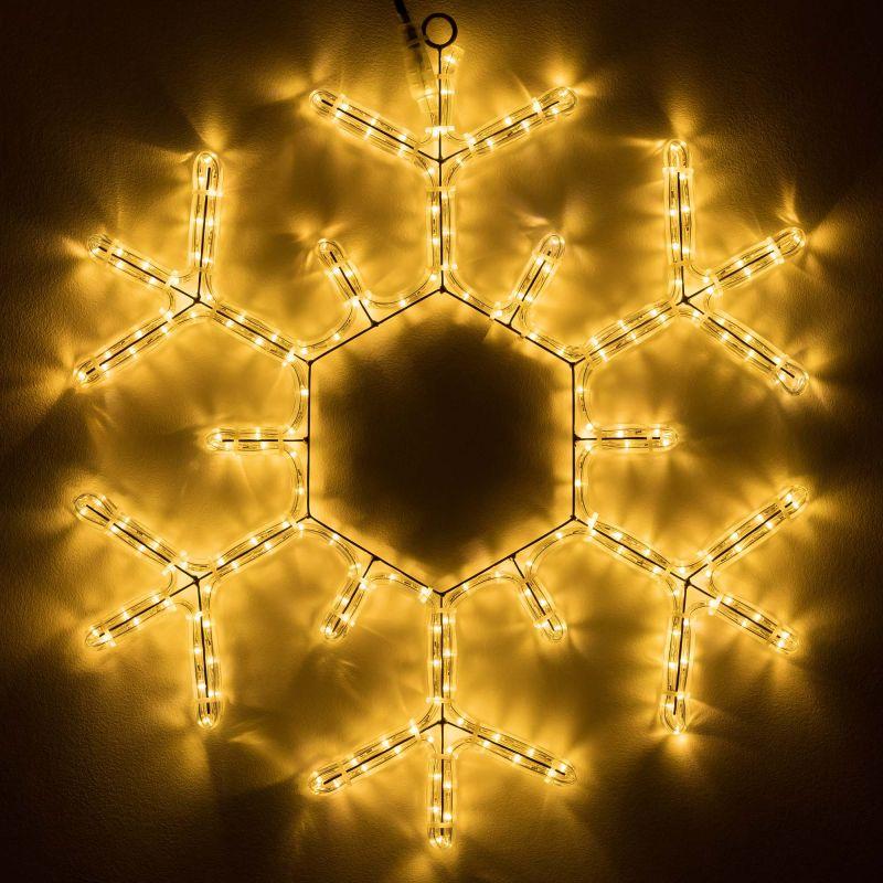 фигура ard-snowflake-m5-600x600-360led warm (230в 20вт) (ip65) ardecoled 034253 от BTSprom.by