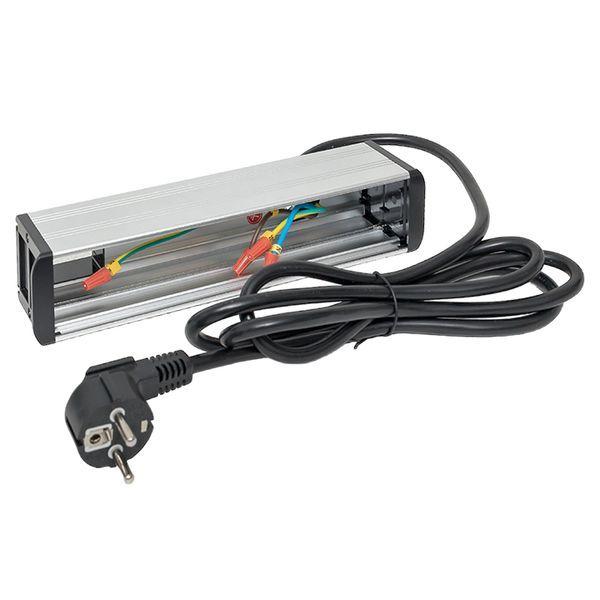  Блок розеточный встраиваемый настольный для крепления к столу 10 модулей C-Line EKF cl-vnbco-10-s фото в каталоге от BTSprom.by