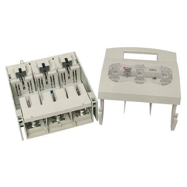  Выключатель-разъединитель УВРЭ 630А откидного типа под предохранители ППН (габ.3) EKF uvre-630 фото в каталоге от BTSprom.by