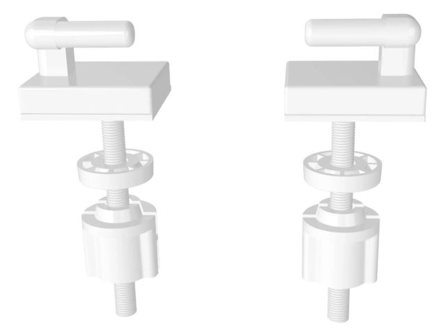 крепеж для сиденья унитаза shell, av engineering ave129709 от BTSprom.by