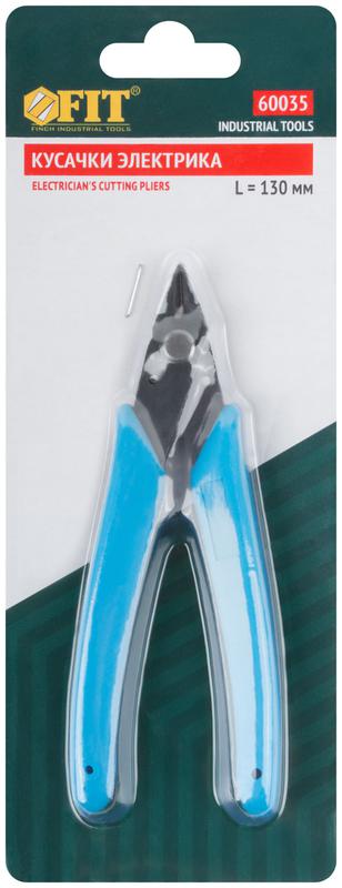  Кусачки электрика боковые (для проволоки до 1мм ) 130мм FIT 60035 фото в каталоге от BTSprom.by