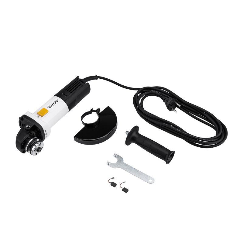  Машина шлифовальная угловая (УШМ болгарка) 125мм 900Вт в кейсе Kranz KR-PT-212 фото в каталоге от BTSprom.by