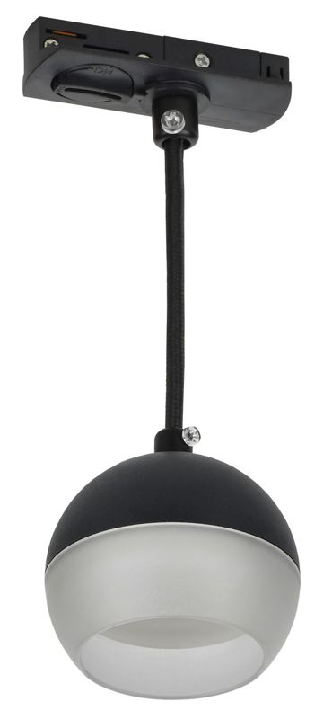 светильник 4119 декоративный трековый подвесной gx53 черн. iek lt-ucb0-4119-gx53-1-k02 от BTSprom.by