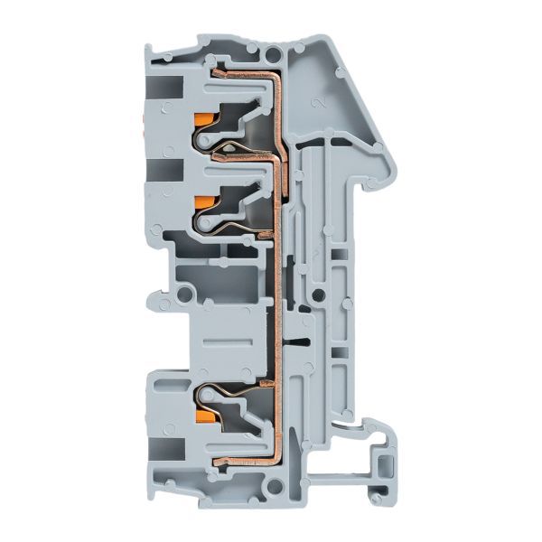  Колодка клеммная пружинная 4 Push-in 3 вывода сер. EKF PIT-4-3 фото в каталоге от BTSprom.by