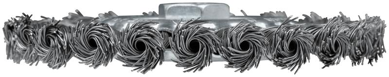  Корщетка-колесо гайка М14 стальная витая проволока 125мм FIT 39123 фото в каталоге от BTSprom.by