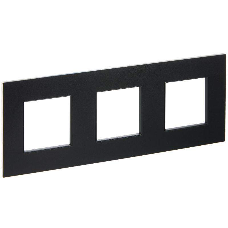 рамка 3-м skandy sk-f33bl металл черн. iek sk-m32-m-k02 от BTSprom.by