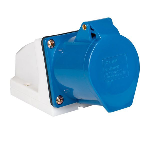 розетка наружн. уст. 32а 220в 2p+ре ip44 (123) ekf ps-123-32-220 от BTSprom.by