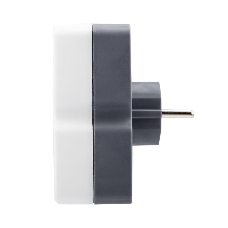  Разветвитель 4-м с заземл. 16А IP20 бел. Rexant 11-1073 фото в каталоге от BTSprom.by