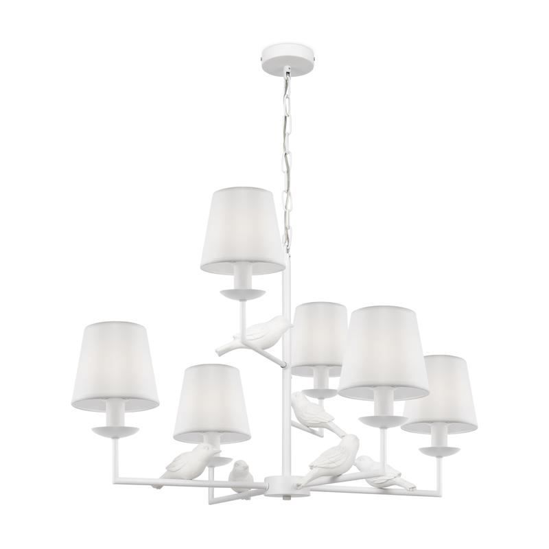  Светильник Comfy 40Вт E14х6 IP20 подвесной Freya FR5270PL-06W фото в каталоге от BTSprom.by