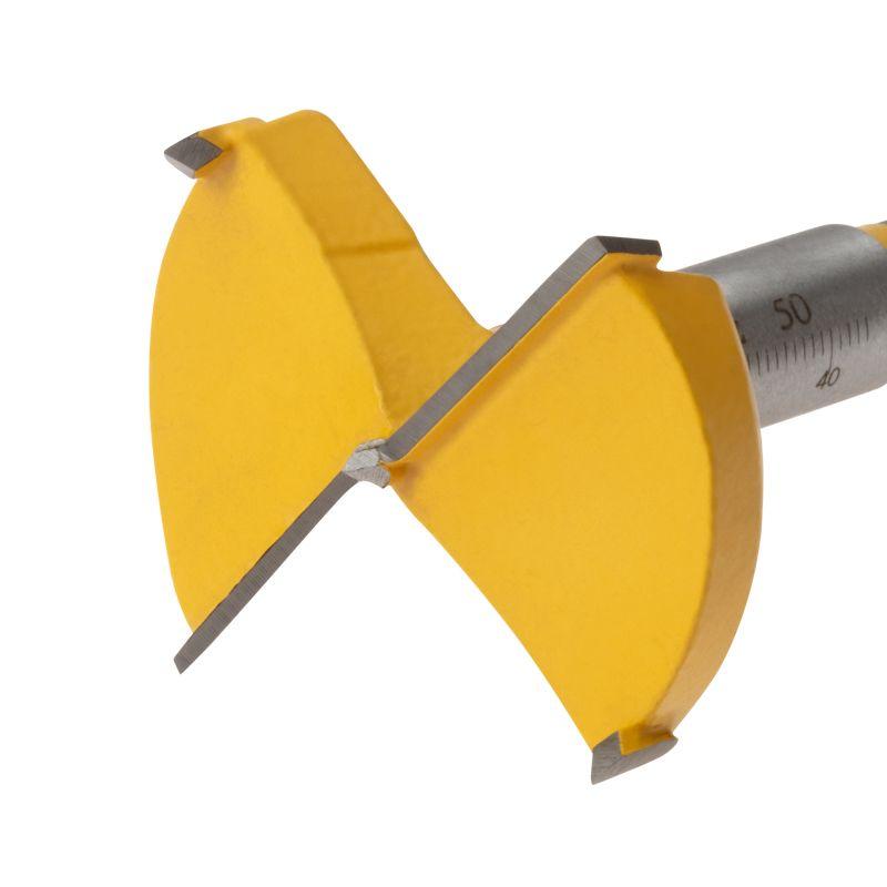  Сверло Форстнера по дереву 50мм цилиндрический хвостовик Kranz KR-91-0794 фото в каталоге от BTSprom.by