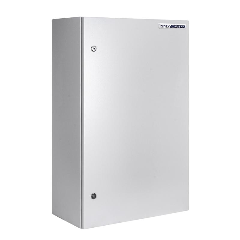 корпус щмп-5 1000х650х300 ip54 с монтажн. панелью метал. prizma tokov electric tke-pz-mpb54-5 от BTSprom.by