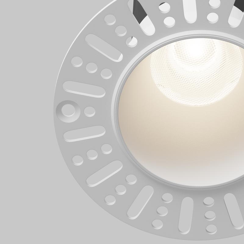  Светильник Dip 10Вт 4000К 50град. встраив. Maytoni DL120-10W-4K-TRS-W фото в каталоге от BTSprom.by