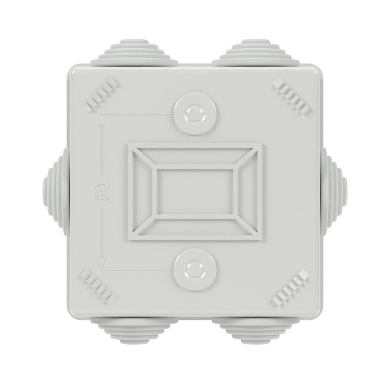  Коробка уравнивания потенциалов 6 зажимов 6 вводов д.20мм 80х80х40мм IP44 DKC NE3106 фото в каталоге от BTSprom.by