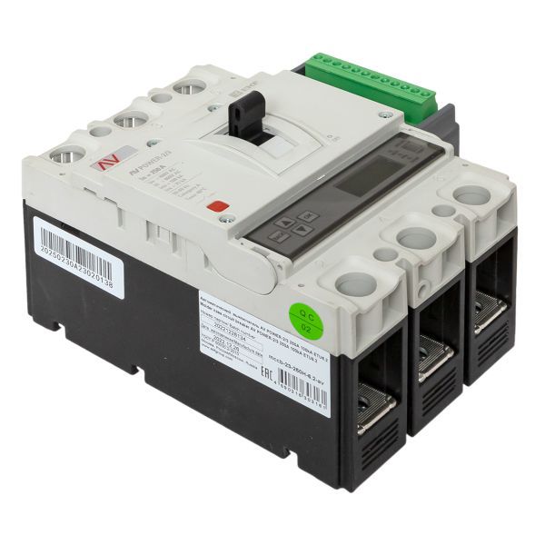  Выключатель автоматический 250А 100кА AV POWER-2/3 ETU6.2 AVERES EKF mccb-23-250H-6.2-av фото в каталоге от BTSprom.by