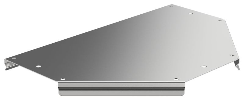 Крышка ответвителя Т-образ. осн.100 L330 сталь 0.8мм ESCA 5 IEK ES5-RTD-100-08 от BTSprom.by