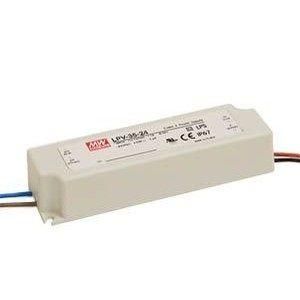 драйвер 35вт 24в для светодиодной ленты meanwell ip67 148х40х30мм varton lpv-35-24 от BTSprom.by