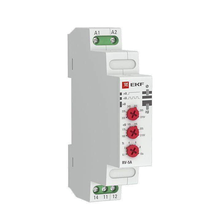 реле напряжения rv-5a (паралл. подкл.) ekf rv-5a от BTSprom.by