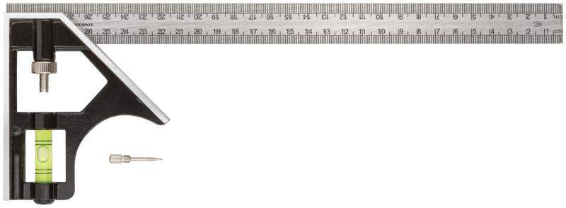 угольник 300мм с уровнем fit 19703 от BTSprom.by