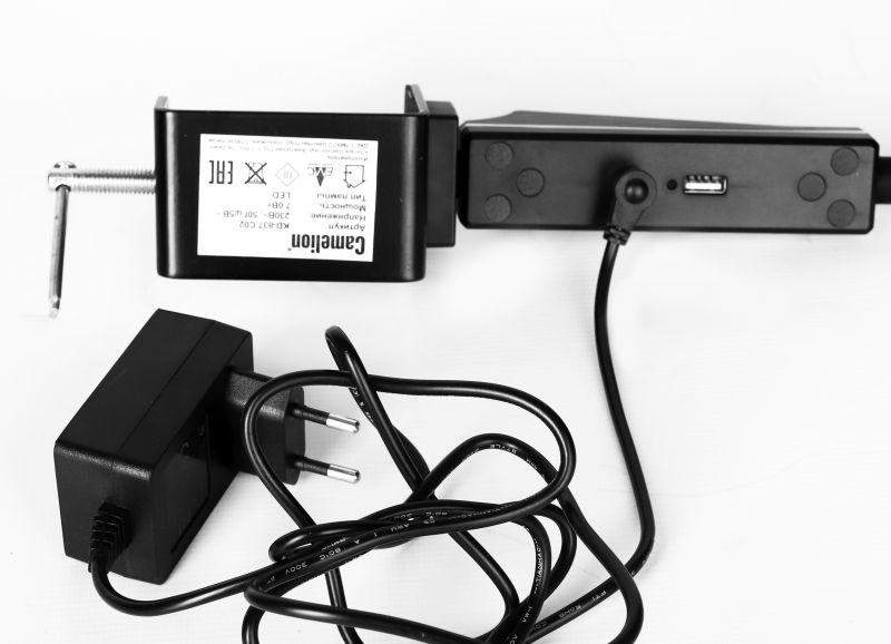 Светильник светодиодный KD-837 C02 LED наст. на струбц. 7Вт 230В 450лм сенс.рег.ярк и цвет.темп USB-5В 1А черн. Camelion 13885 фото в каталоге от BTSprom.by  Светильник светодиодный KD-837 C02 LED наст. на струбц. 7Вт 230В 450лм сенс.рег.ярк и цвет.темп USB-5В 1А черн. Camelion 13885 фото в каталоге от BTSprom.by