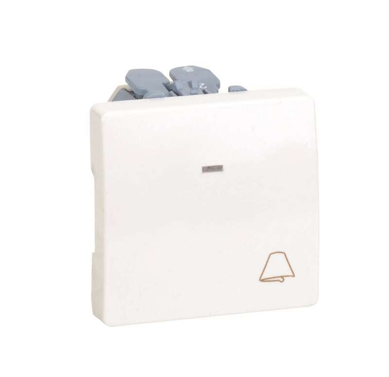 механизм кнопки клавишной "свет" с подсветкой 10а 250в simon27 сл. кость 27161-62 от BTSprom.by