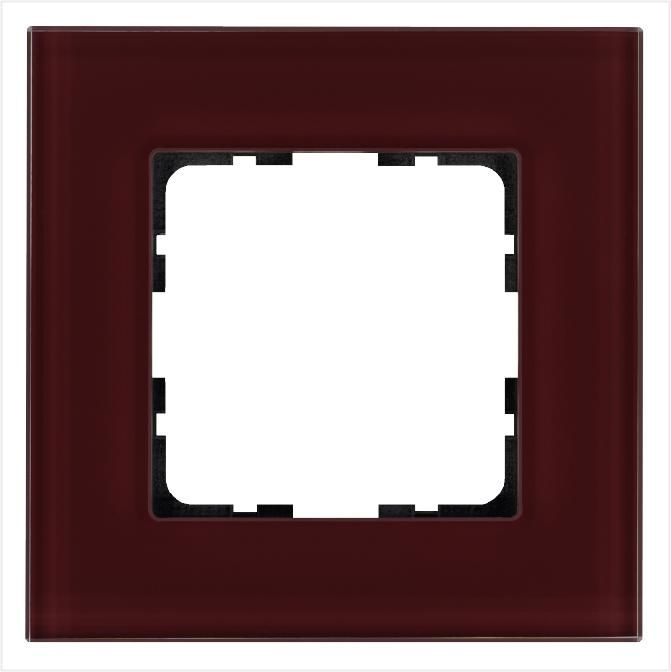 рамка 1-м g-glass стекло гранат. jasmartg1001gh от BTSprom.by