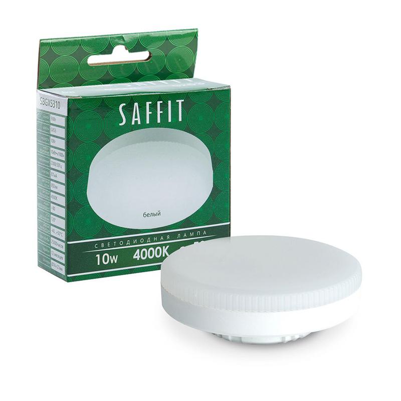 лампа светодиодная 10вт 230в gx53 4000к sbgx5310 saffit 55228 от BTSprom.by