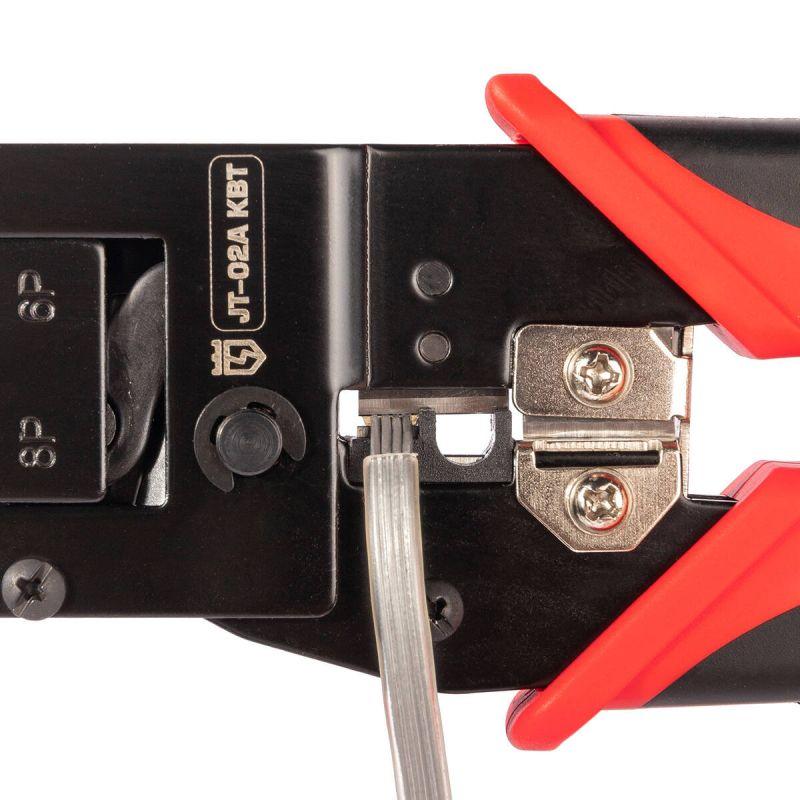  Пресс-клещи для RJ разъемов JT-02A МАСТЕР КВТ 101929 фото в каталоге от BTSprom.by