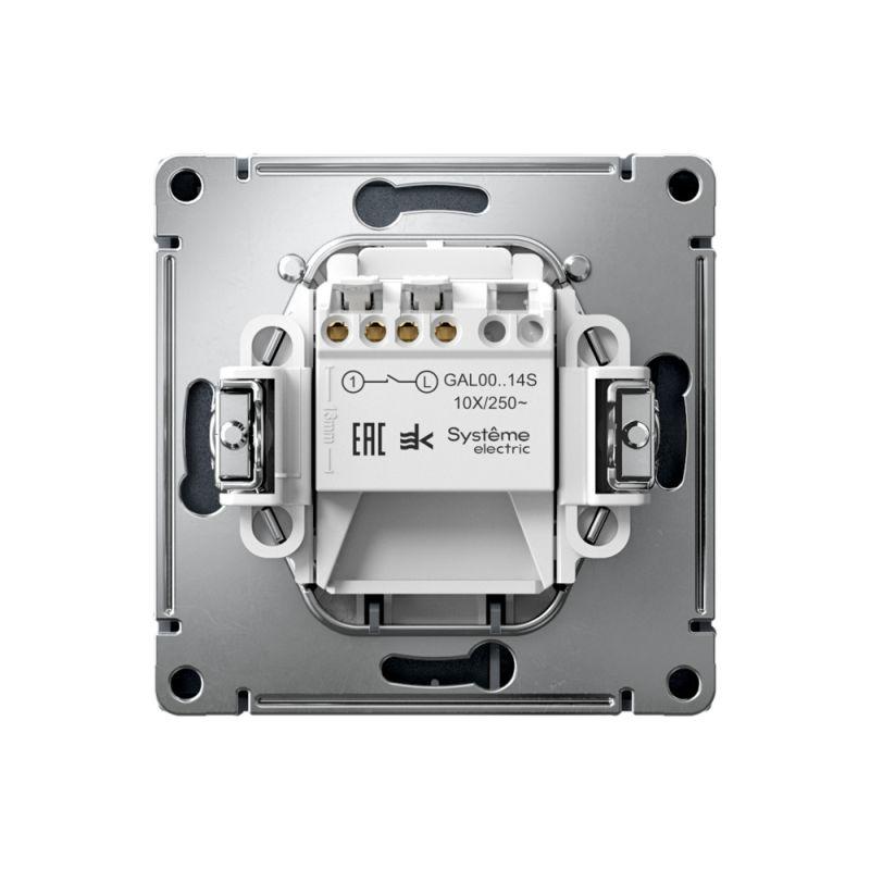  Выключатель карточный ArtGallery 10А без задержки времени быстрозажим. клем. грифель SE GAL000714S фото в каталоге от BTSprom.by