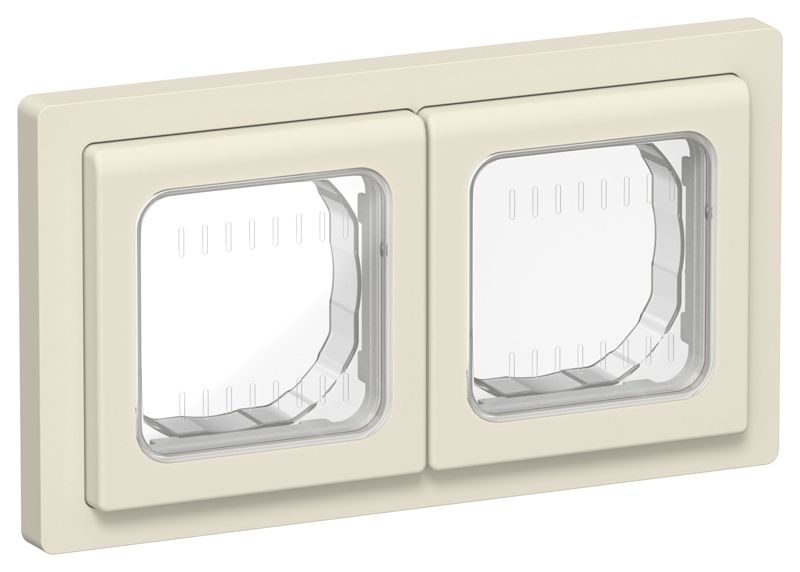 рамка 2-м сп flite рпро-2-55-флсл ip55 сливочный iek fi-m20-32-55-k86 от BTSprom.by