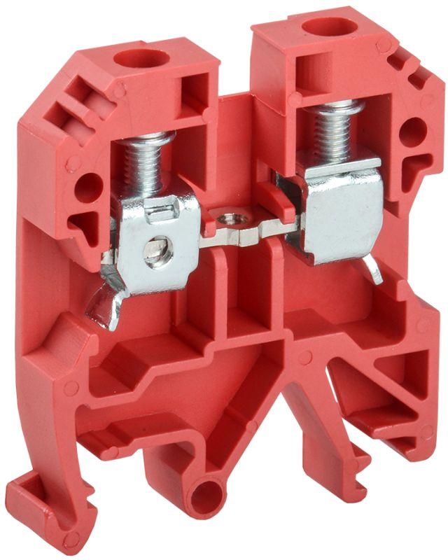клемма винтовая кви-6кв.мм красн. iek yzn30-006-k04 от BTSprom.by