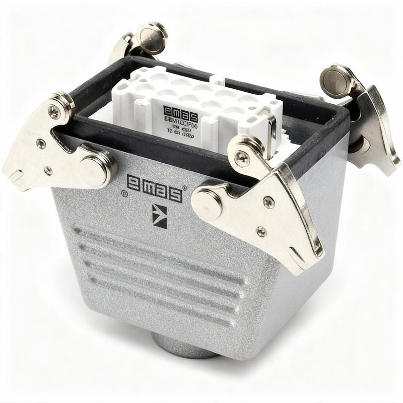 розетка 4-фиксатора металл 10 полюсов 16а emas ebm10pu37 от BTSprom.by