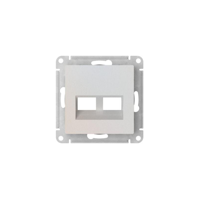 Накладка двойная AtlasDesign для информационных функций типа Keystone жемчуж. SE ATN000490 фото в каталоге от BTSprom.by  Накладка двойная AtlasDesign для информационных функций типа Keystone жемчуж. SE ATN000490 фото в каталоге от BTSprom.by