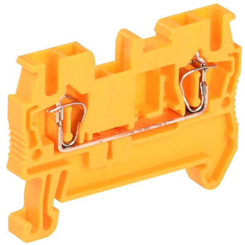 клемма пружинная кпи 2в-2.5 31а оранж. iek yzn11-002-k09 от BTSprom.by